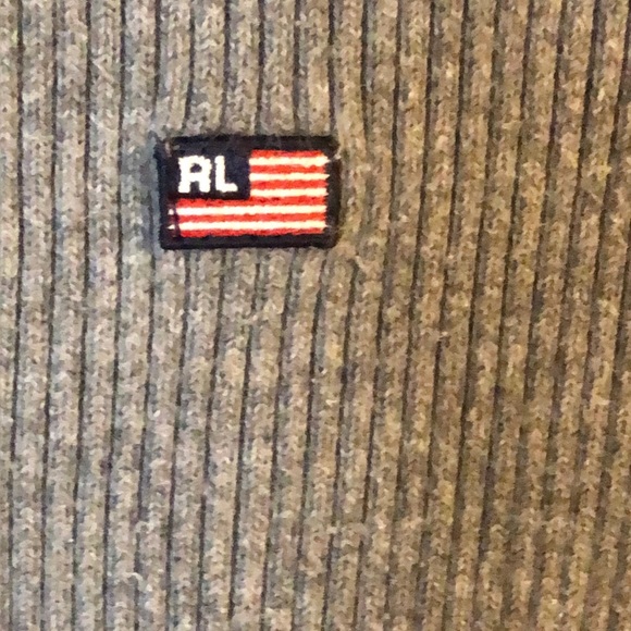 RL POLO JEANS KNIT 1/4 ZIP SHIRT - Picture 3 of 6